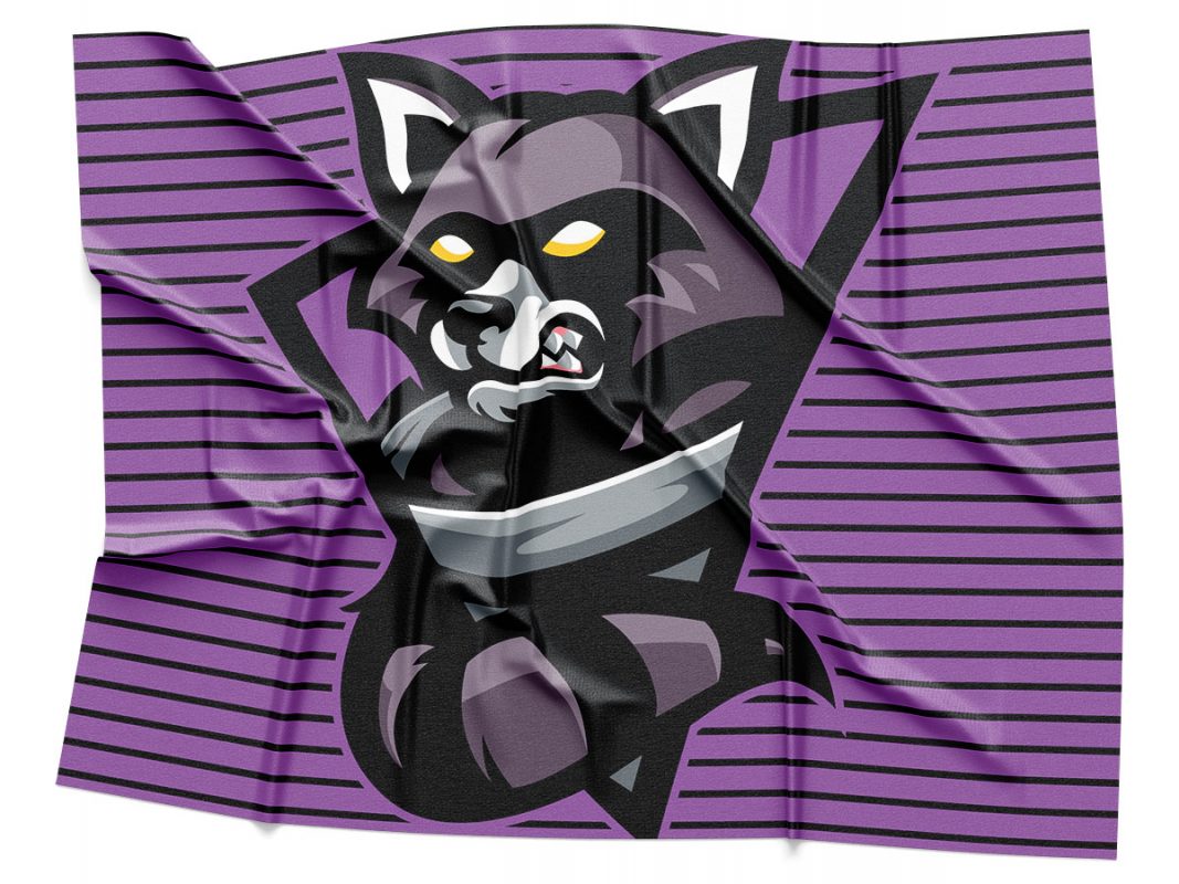 Trash Pandas Logo Rendering | Sublimation Kings Trash Pandas Logo Rendering